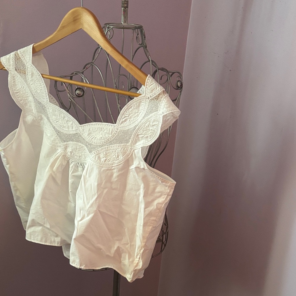 NWT J. Crew Swingy Lace Top - Picture 10 of 14